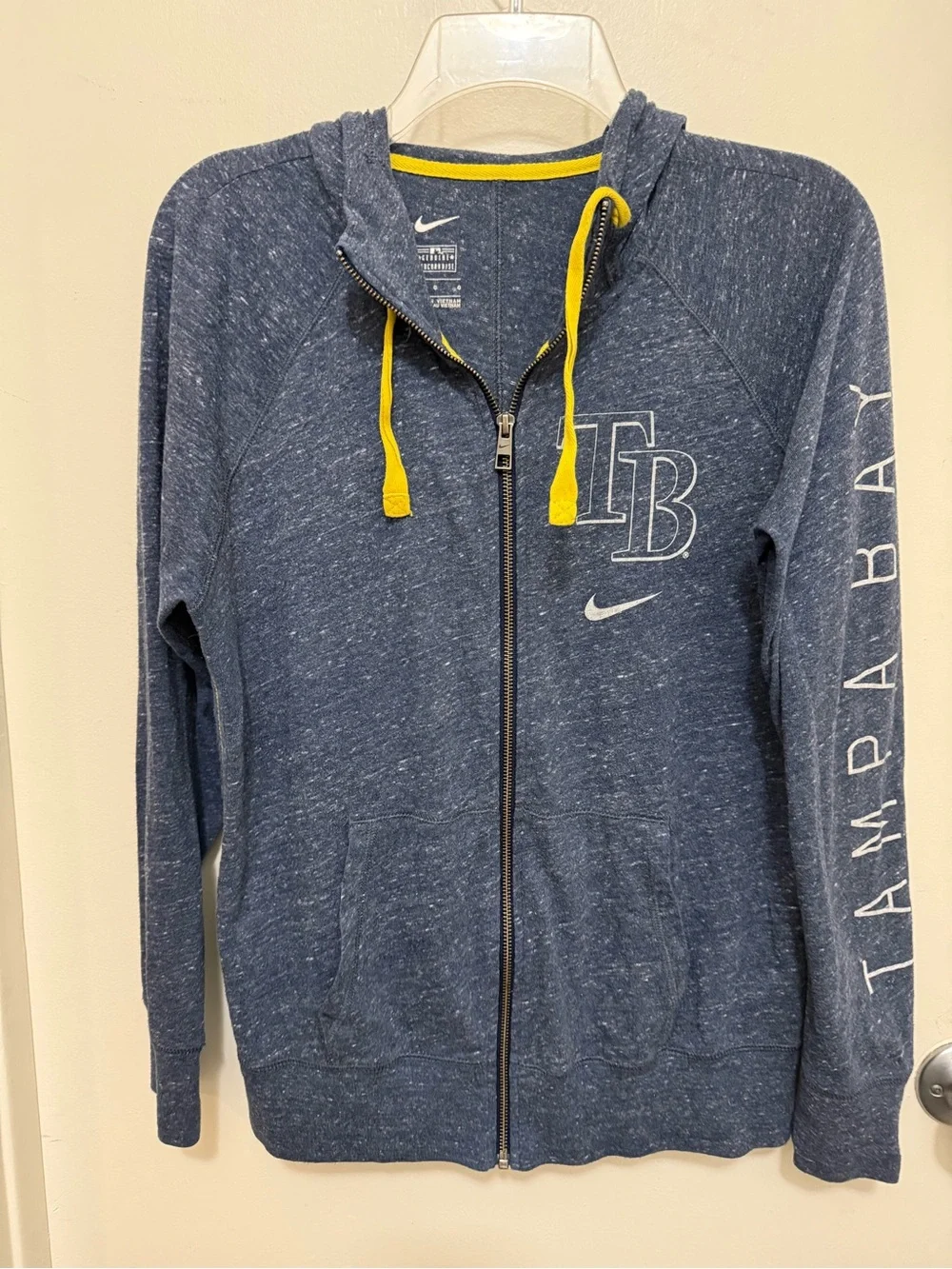 Nike ' Tampa Bay Navy Zip-Up Hoodie